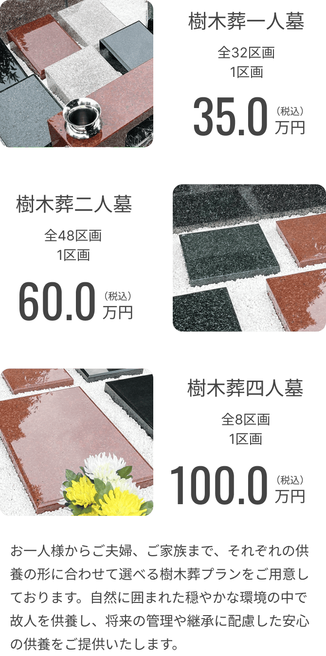 小さな森の樹木葬 上野